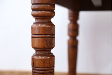 アンティーク家具　和風アンティーク!古い木の引き出し付きテーブル(作業台・机)