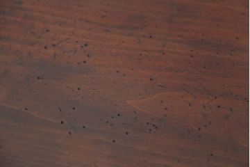 アンティーク家具　アンティーク　古い木のシンプルな文机(テーブル)