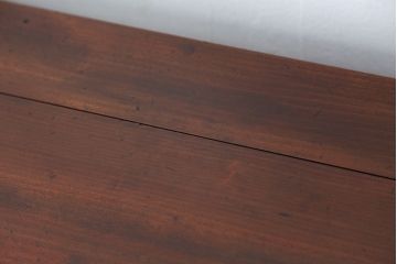 アンティーク家具　アンティーク　古い木のシンプルな文机(テーブル)