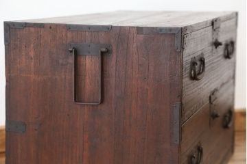 アンティーク家具　古民具・骨董　時代箪笥ローボード(ローチェスト)