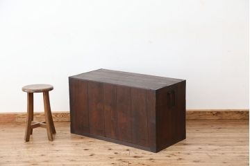 アンティーク家具　古民具・骨董　時代箪笥ローボード(ローチェスト)