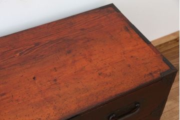 アンティーク家具　古民具・骨董　時代箪笥ローボード(ローチェスト)