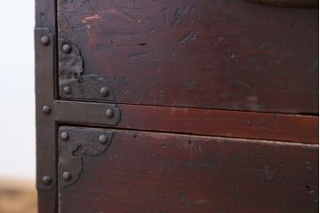 アンティーク家具　古民具・骨董　時代箪笥ローボード(ローチェスト)