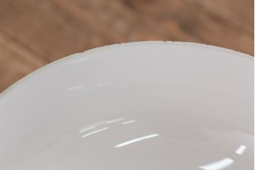 古い乳白ガラスの吊り下げ照明(天井照明、電笠)
