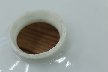 古いお家のレトロな平笠照明　2枚セット