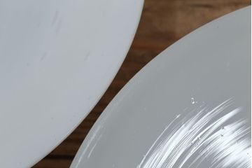 古いお家のレトロな平笠照明　2枚セット?