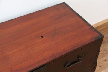 アンティーク家具　古民具・骨董　時代箪笥ローチェスト?(ローボード)