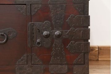アンティーク家具　古民具・骨董　時代箪笥ローチェスト?(ローボード)