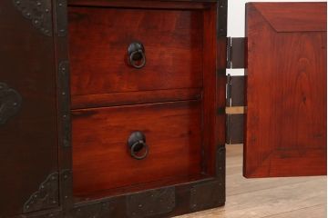 アンティーク家具　古民具・骨董　時代箪笥ローチェスト?(ローボード)