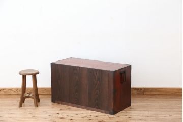 アンティーク家具　古民具・骨董　時代箪笥ローチェスト?(ローボード)