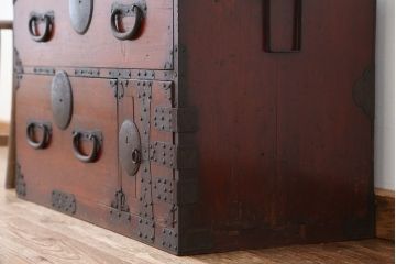 アンティーク家具　古民具・骨董　時代箪笥ローチェスト?(ローボード)