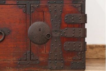 アンティーク家具　古民具・骨董　時代箪笥ローチェスト?(ローボード)