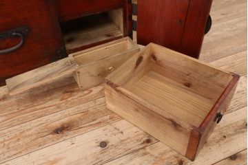 アンティーク家具　古民具・骨董　時代箪笥ローチェスト?(ローボード)