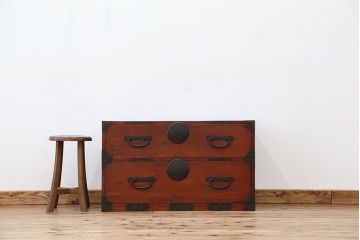 アンティーク家具　古民具・骨董　時代箪笥ローチェスト?(ローボード)
