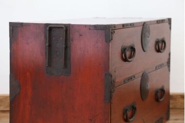アンティーク家具　古民具・骨董　時代箪笥ローチェスト?(ローボード)