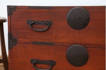 アンティーク家具　古民具・骨董　時代箪笥ローチェスト?(ローボード)