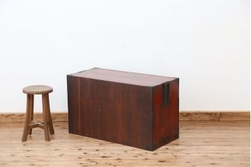 アンティーク家具　古民具・骨董　時代箪笥ローチェスト?(ローボード)