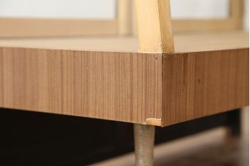 レトロ家具　アンティーク　古い駄菓子屋のレトロな台形ガラスケース?(ショーケース)