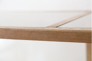 アンティーク　古い雑貨屋のレトロなガラスケース(ショーケース)