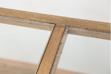 アンティーク　古い雑貨屋のレトロなガラスケース(ショーケース)