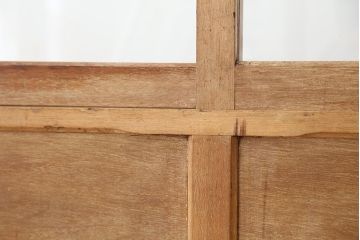 アンティーク　古い雑貨屋のレトロなガラスケース(ショーケース)