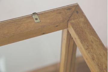レトロ家具　アンティーク　レトロな引き出し付きガラスケース(ショーケース)