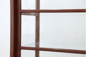 アンティーク　古い雑貨屋の大振りなガラスケース(ショーケース)