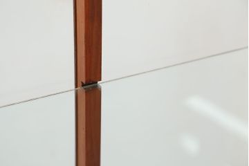 アンティーク　古い雑貨屋の大振りなガラスケース(ショーケース)