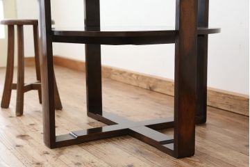 アンティーク家具　アンティーク　丸型テーブル(カフェテーブル)