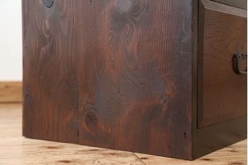 アンティーク家具　アンティーク　シックな時代箪笥ローチェスト(ローボード)