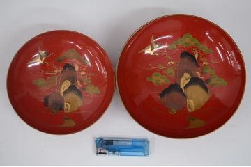 アンティーク雑貨　大正〜昭和初期!古い蒔絵の木製お椀など　16点(漆器)