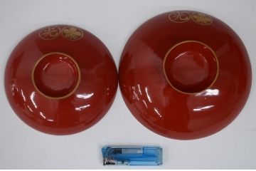 アンティーク雑貨　大正〜昭和初期!古い蒔絵の木製お椀など　16点(漆器)