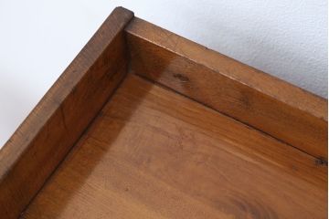 アンティーク家具　アンティーク　古い木の小さなカルテケース(書類棚、カードケース、図書館、図書室)