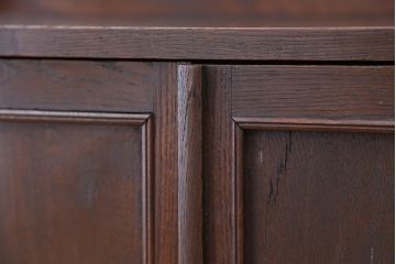 アンティーク家具　アンティーク　素敵なデザイン!大正ロマン　上質な本箱(収納棚)