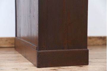 アンティーク家具　アンティーク　素敵なデザイン!大正ロマン　上質な本箱(収納棚)