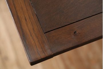 ヴィンテージ家具　イギリスビンテージ　シンプルなドローリーフテーブル(エクステンションテーブル)
