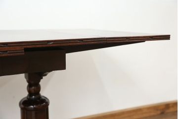 ヴィンテージ家具　イギリスビンテージ　シンプルなドローリーフテーブル(エクステンションテーブル)