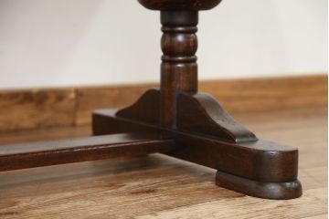 ヴィンテージ家具　イギリスビンテージ　シンプルなドローリーフテーブル(エクステンションテーブル)