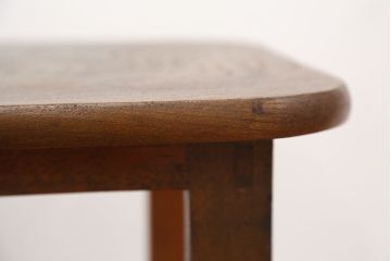 アンティーク家具　アンティーク　天板ケヤキ　高脚花台