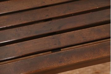 アンティーク家具　アンティーク　大正ロマン　古い洋館の上質なベンチ(長椅子)