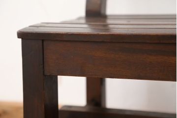 アンティーク家具　アンティーク　大正ロマン　古い洋館の上質なベンチ(長椅子)