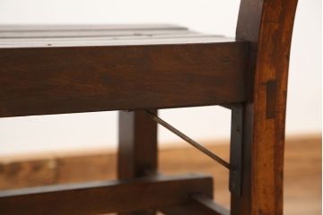 アンティーク家具　アンティーク　大正ロマン　古い洋館の上質なベンチ(長椅子)
