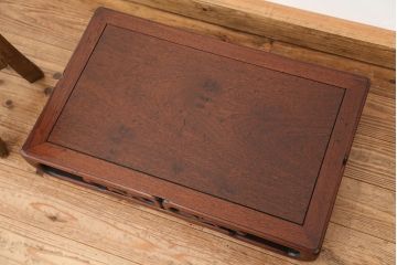 アンティーク雑貨　アンティーク　中古　大振りな唐木花台　