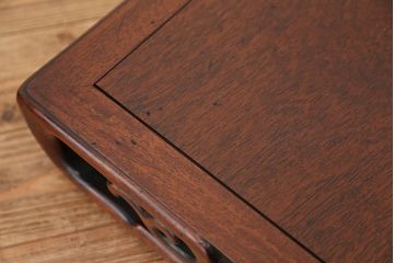 アンティーク雑貨　アンティーク　中古　大振りな唐木花台　