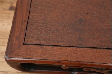 アンティーク雑貨　アンティーク　中古　大振りな唐木花台　