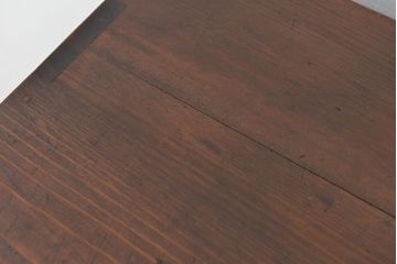 アンティーク家具　アンティーク　古い木の引き出し付き飾り棚(チェスト)