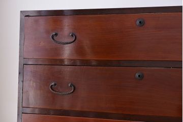 アンティーク家具　☆アンティーク　とてもきれいな二段重ね箪笥