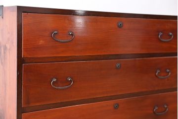 アンティーク家具　☆アンティーク　とてもきれいな二段重ね箪笥