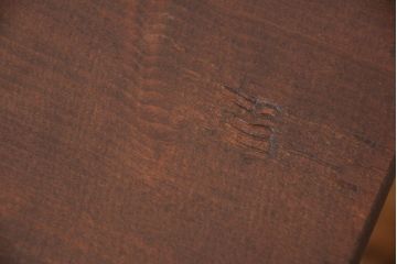 アンティーク家具　アンティーク　天板古材の鉄脚センターテーブル(作業台・机)