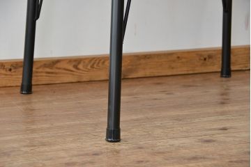 アンティーク家具　☆アンティーク　天板古材の大振りな鉄脚テーブル(作用台・机)・裁ち板?